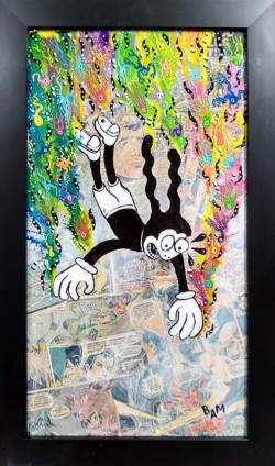 Suddenly He Remembered Gravity *** SOLD ***