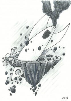 spaceman crash