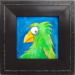 angry green bird