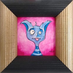 sassy blue guy