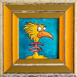 suspicious bird