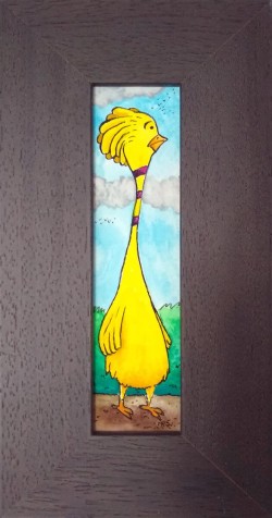 towering bird