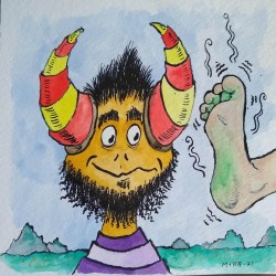 stinky foot